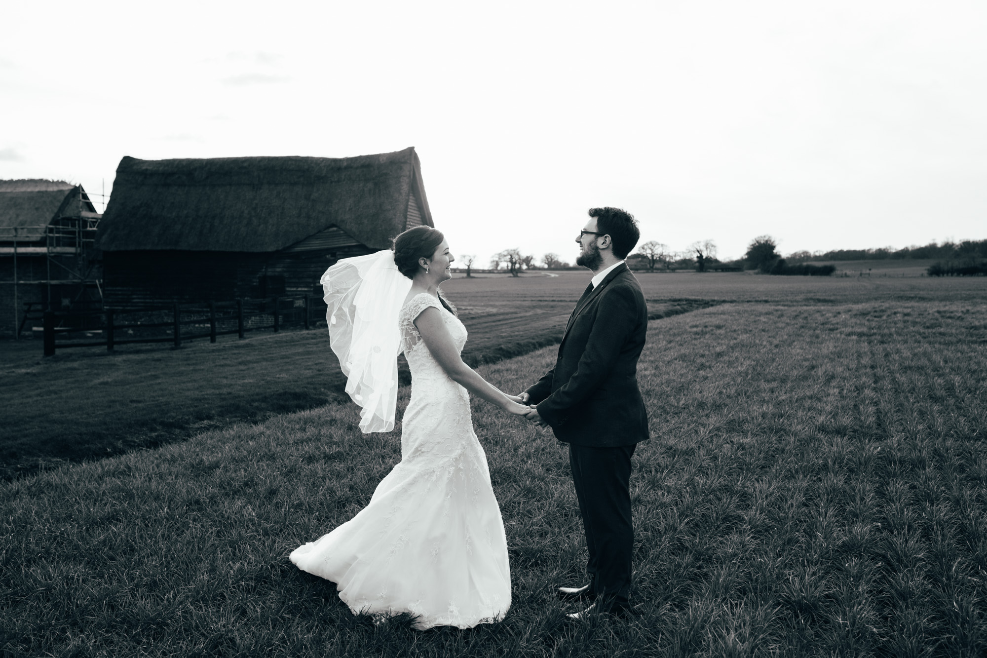 wood farm barn wedding photographer