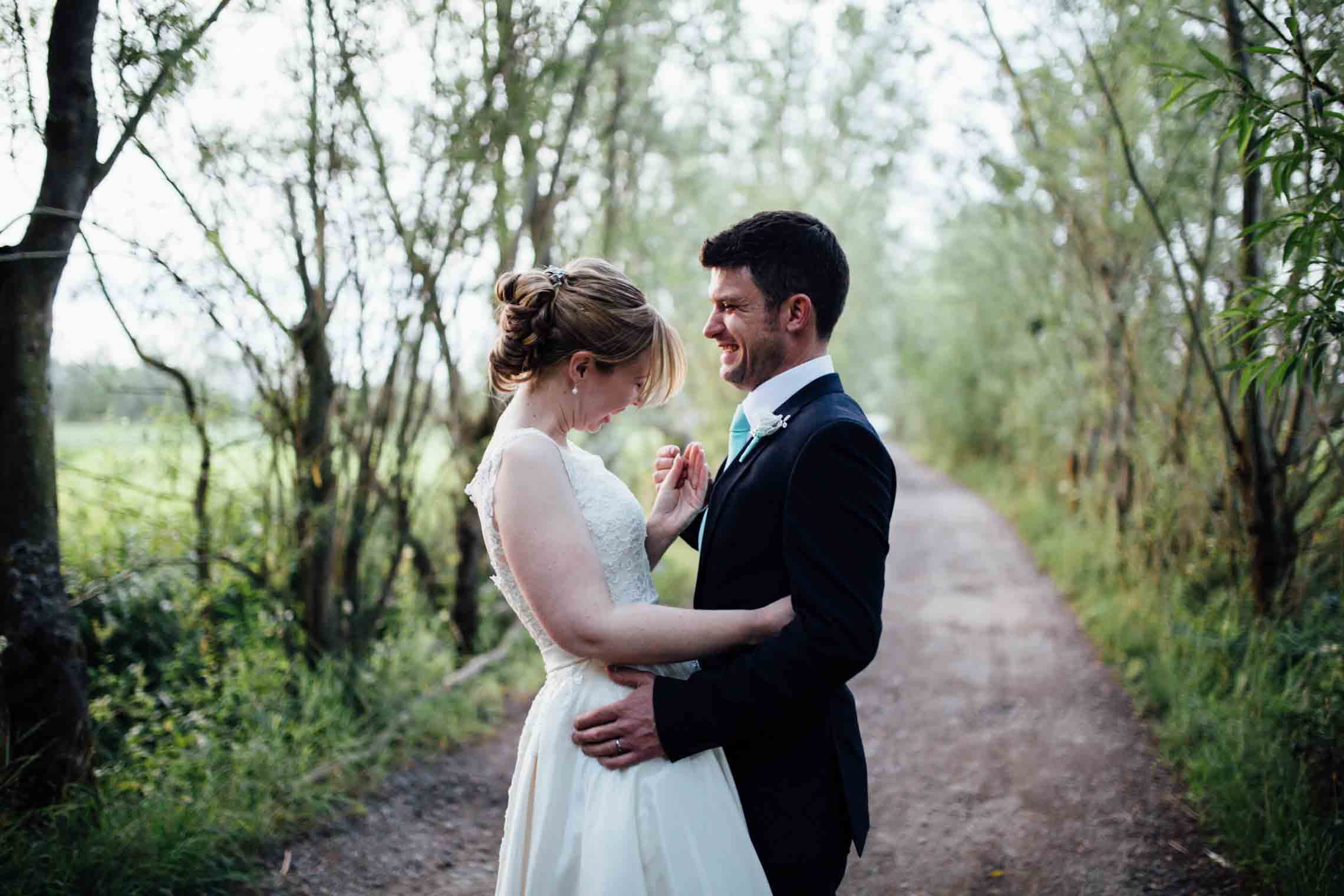 Wedding Photography of newlyweds at St Peters Brewery Hall