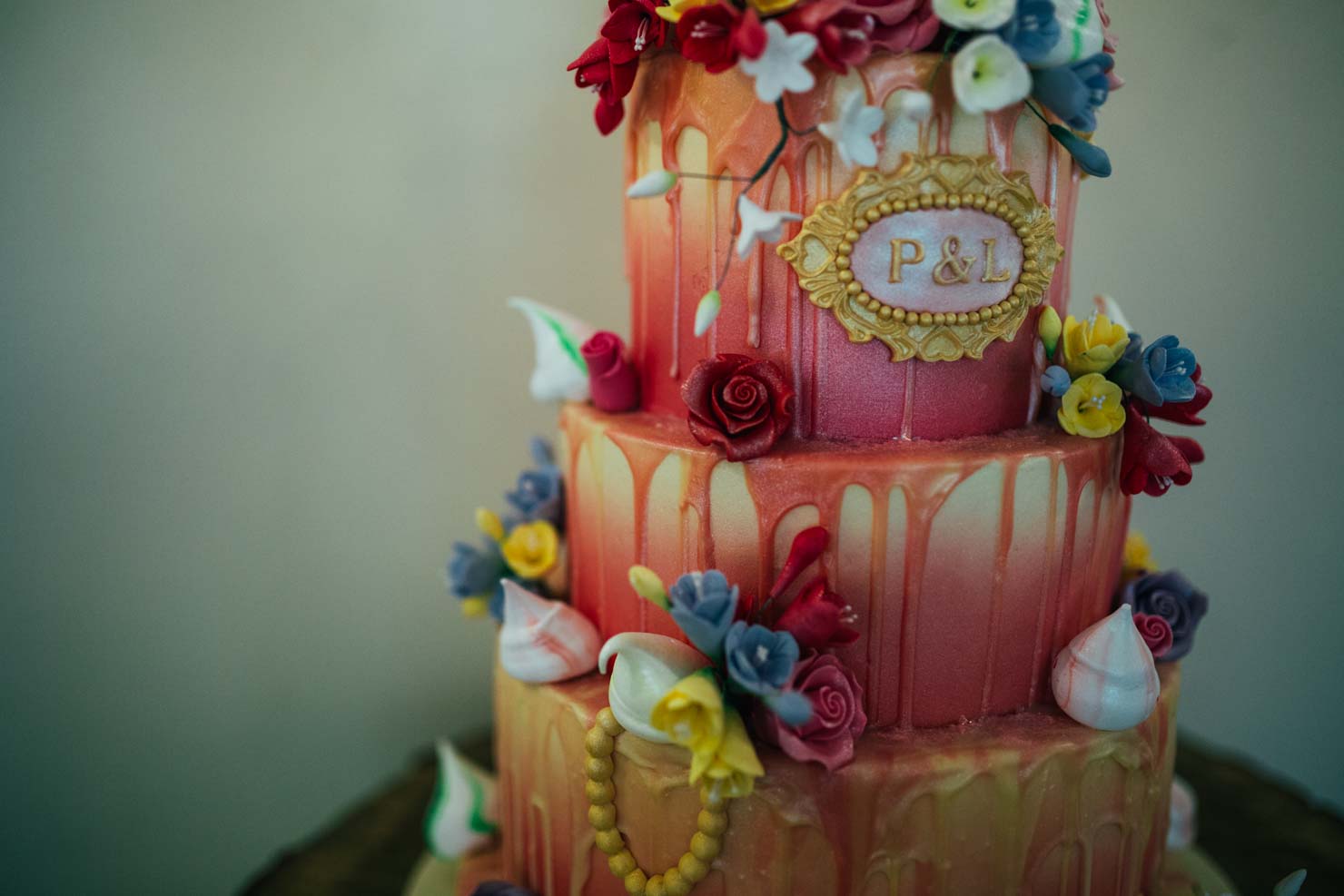woodhall manor wedding cake