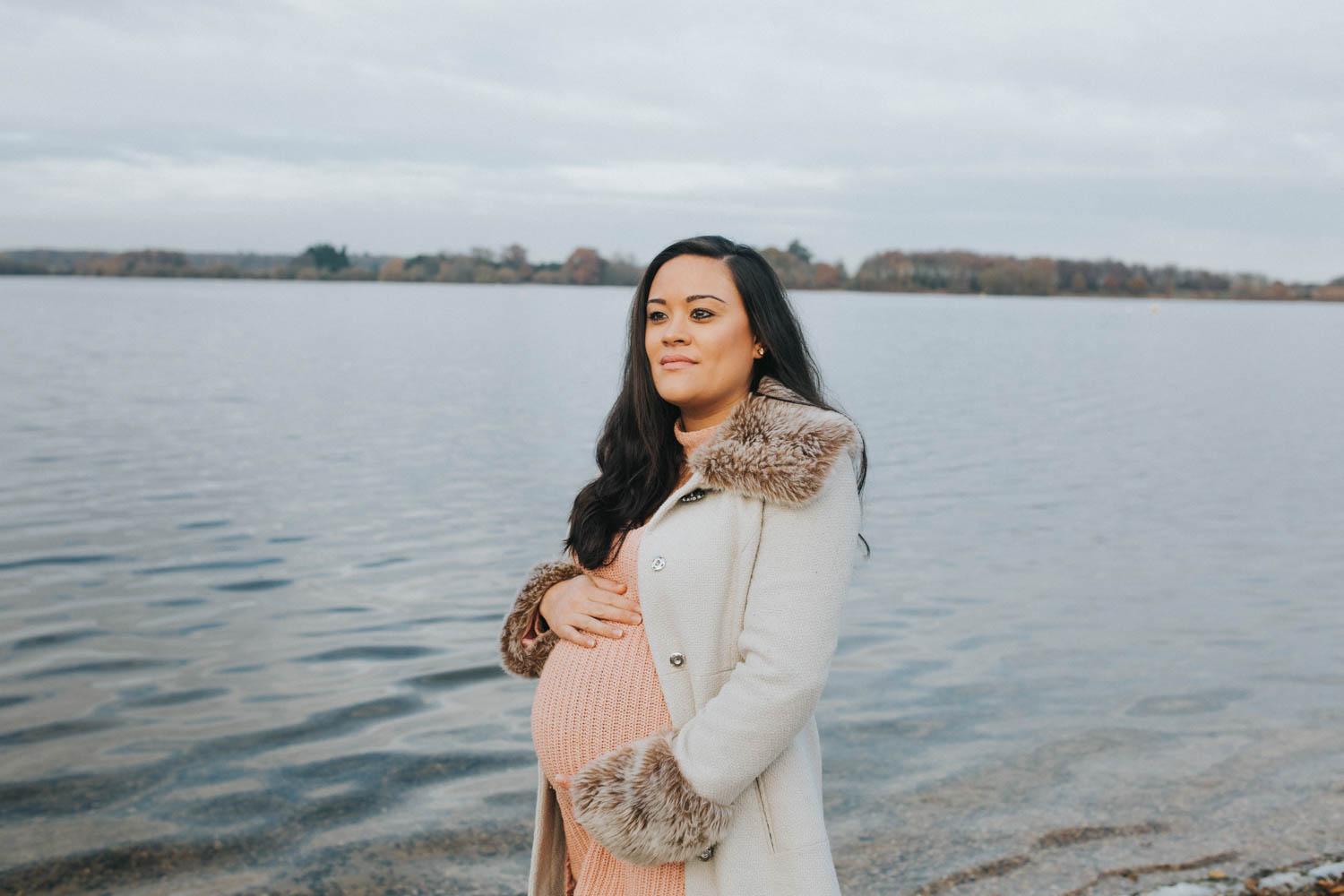 maternity portrait of suffolk mum to be