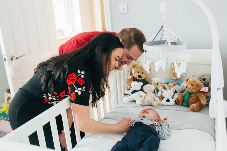 THE ARCHER FAMILY – A NEWBORN SHOOT AT HOME