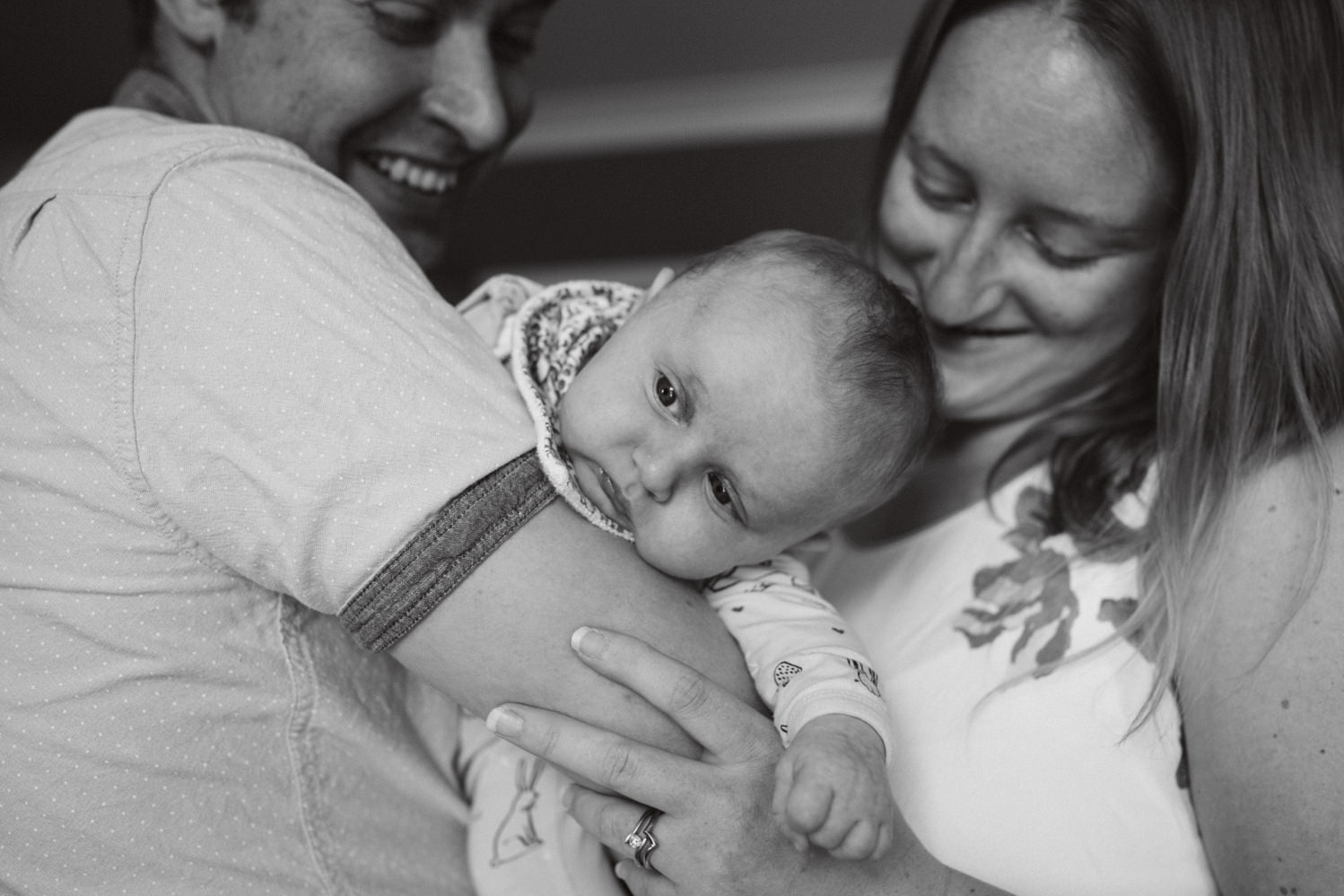relaxed natural newborn photography at home in ipswich suffolk