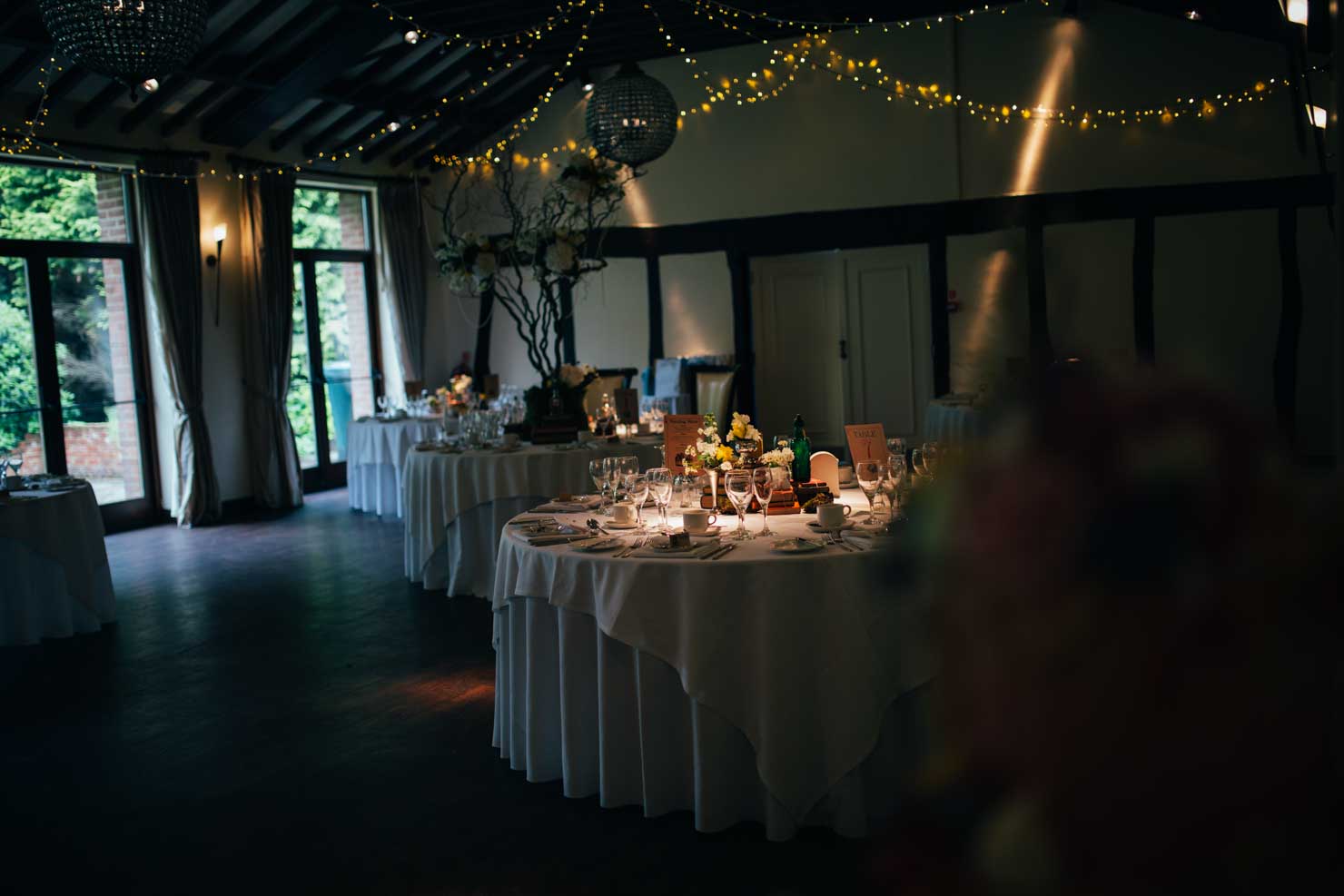 relaxed woodhall manor wedding photography reception decoration ideas