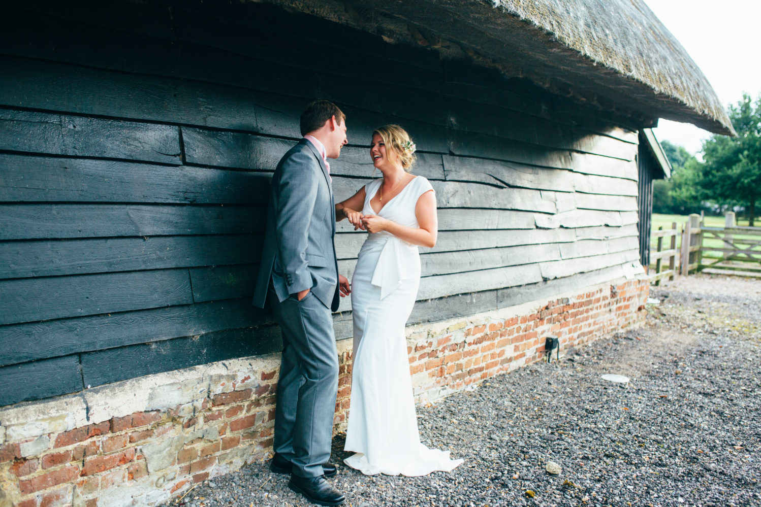 wedding photography at blackthorpe barn in suffolk