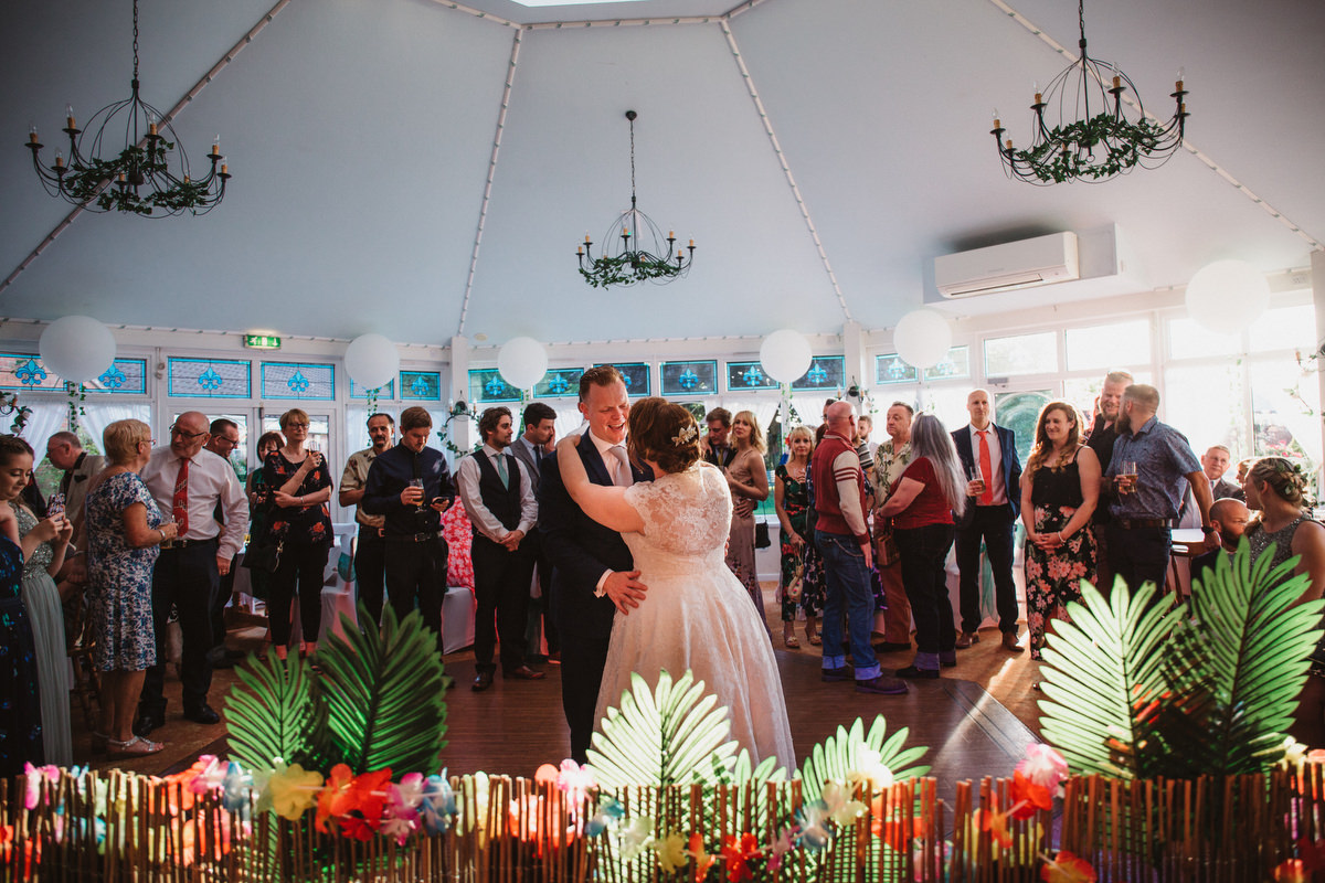 first dance at OLD RECTORY CROSTWICK WEDDING PHOTOGRAPHY