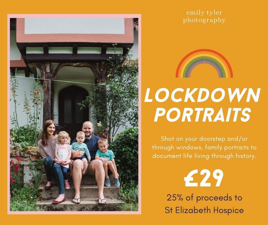 Lockdown portrait session in Ipswich Suffolk by Emily Tyler Photography